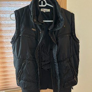 Women's black vest